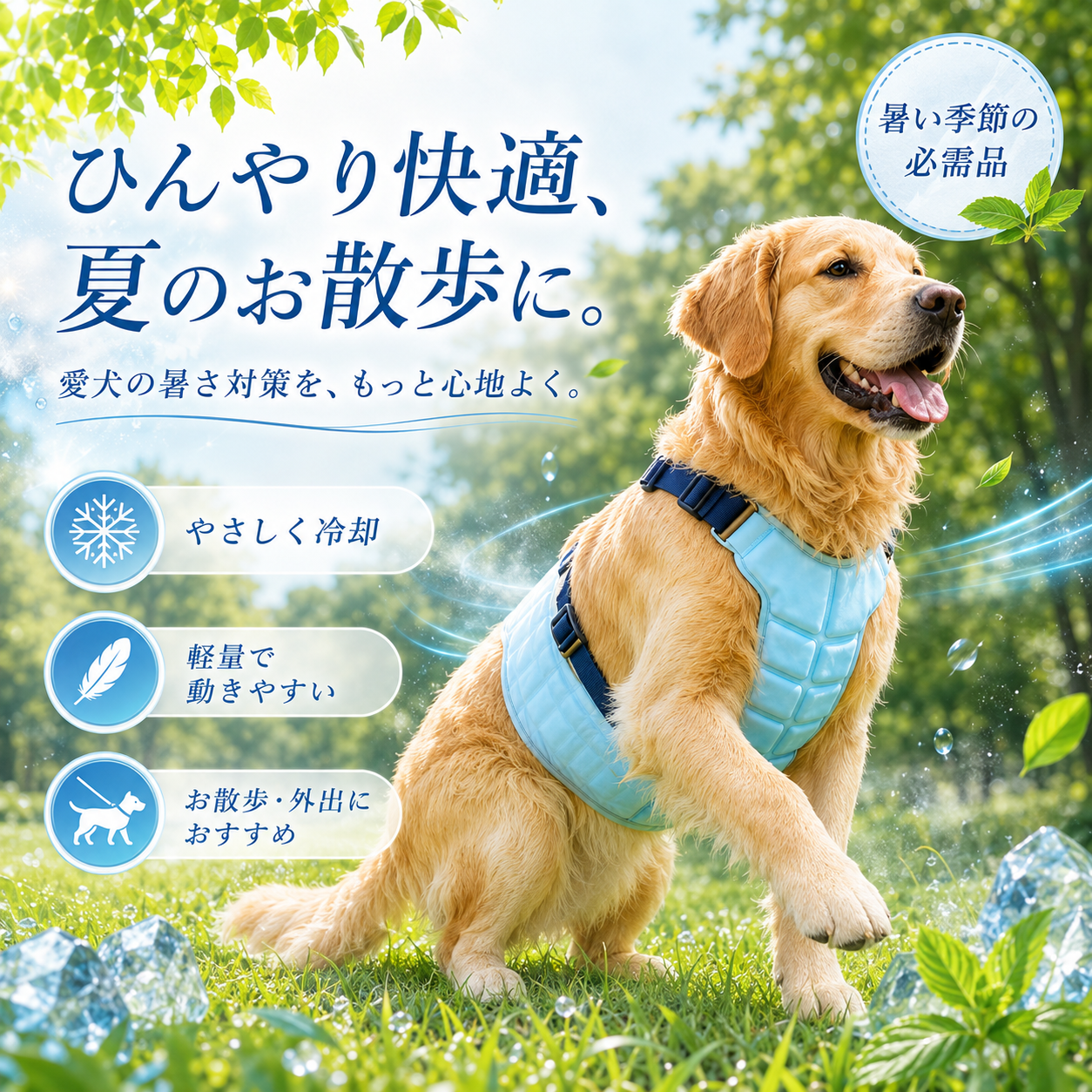 CoolVest™ 犬用クールベスト