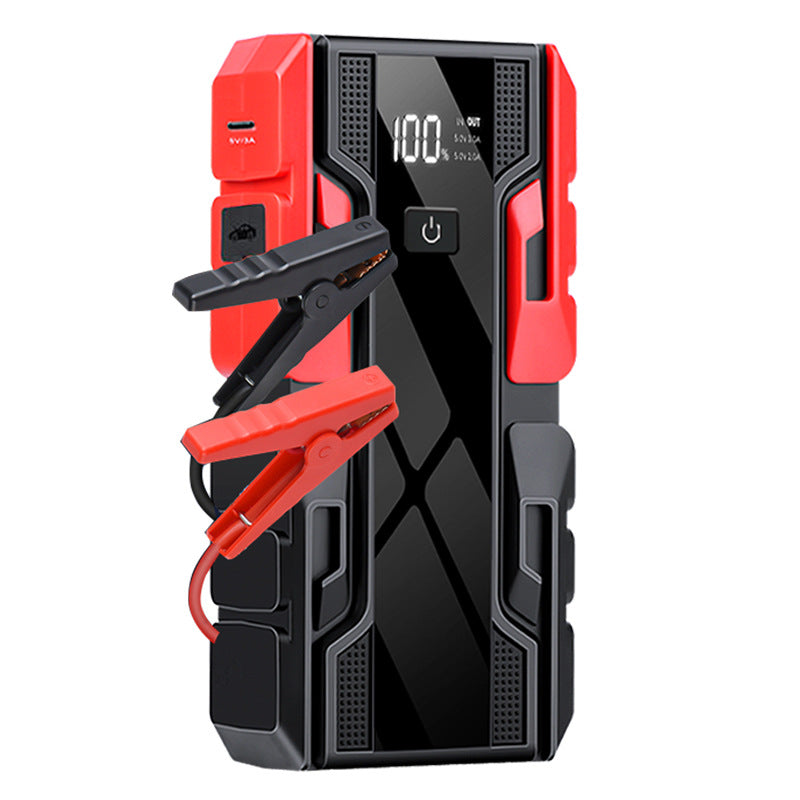 12V High-Capacity Car Jump Starter, USB Charging, Cross-border Jumper Power Supply