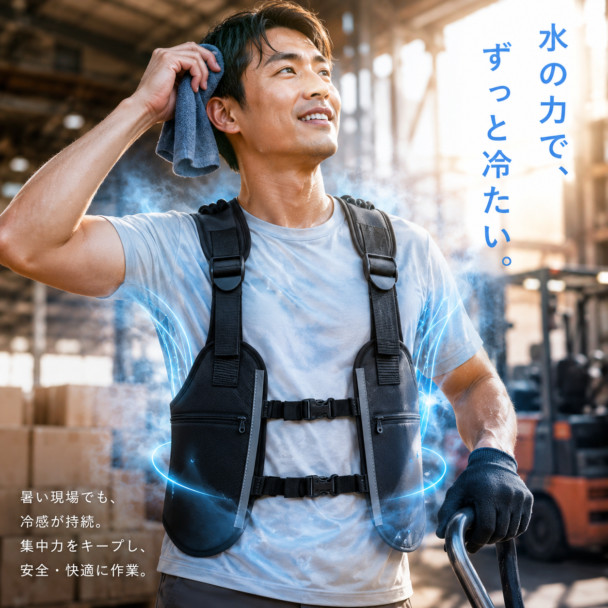 AquaCore™ 水冷ベスト